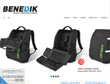 Tablet Screenshot of benedik-design.com